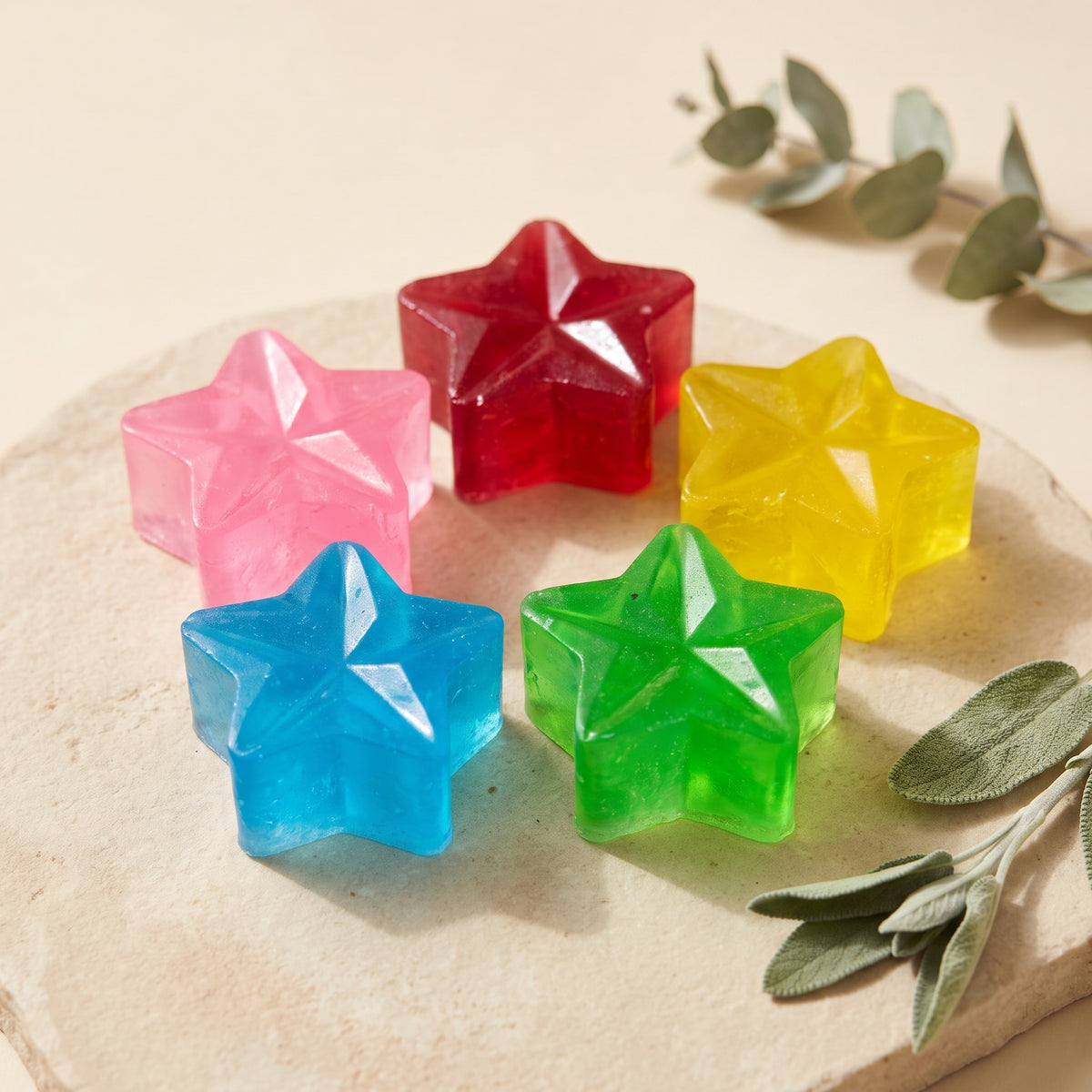 15 Pcs Mini Star Travel Soaps for Kids