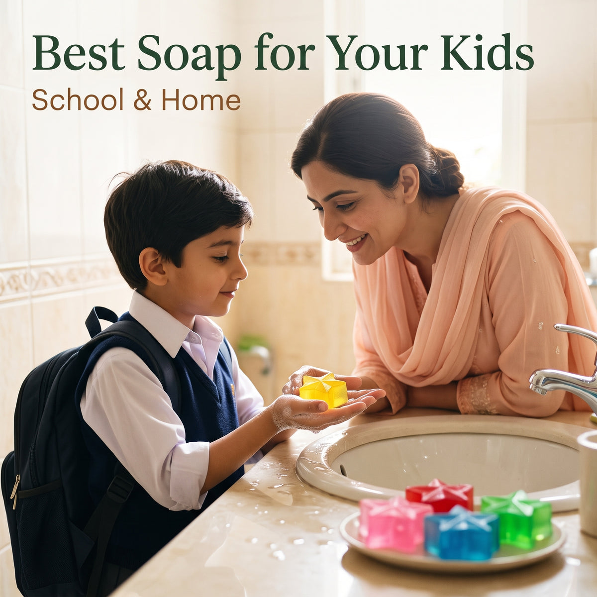 15 Pcs Mini Star Travel Soaps for Kids