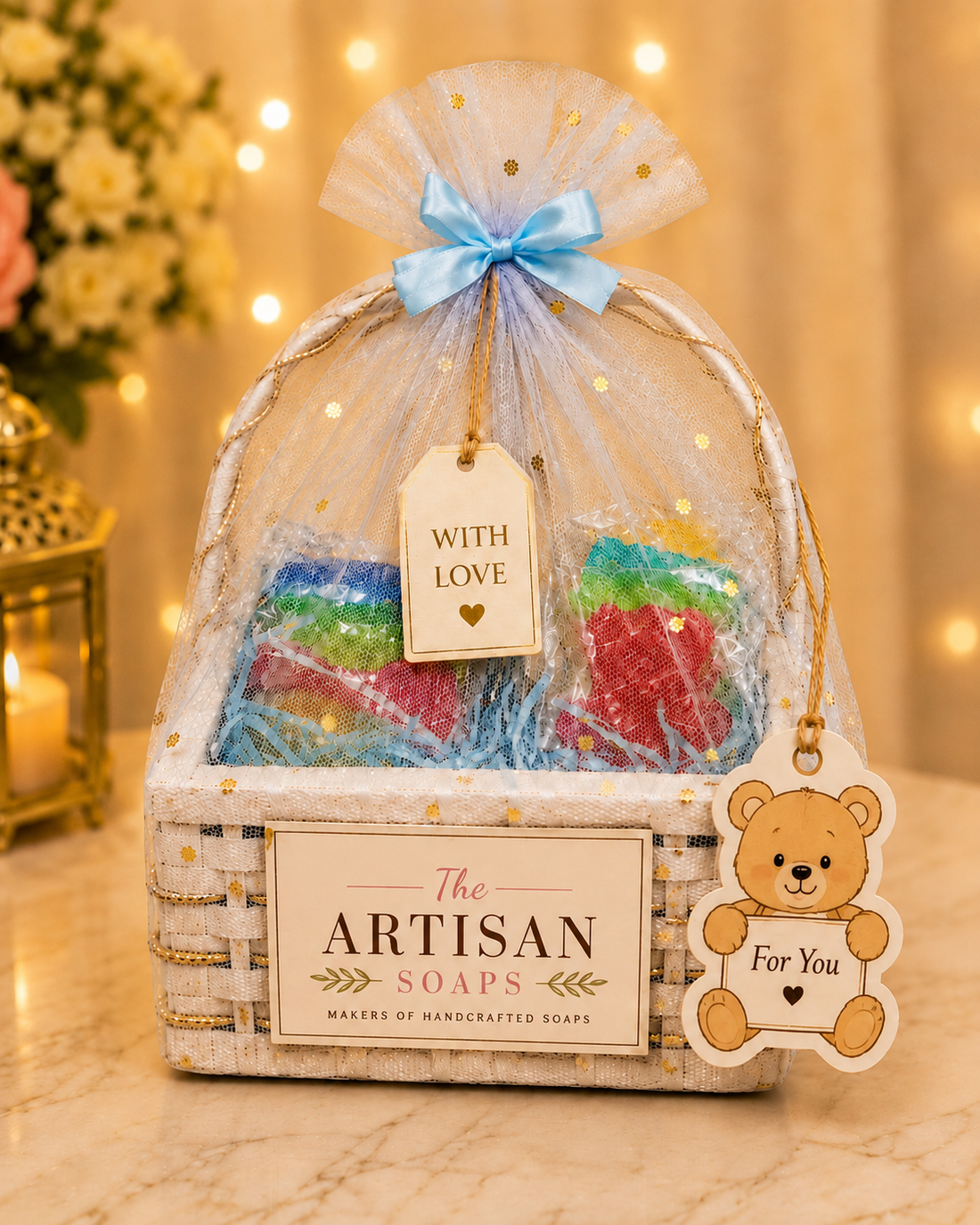 The Artisan Kids Soap Gift Basket (12 Pcs Set) – Lahore Only
